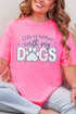 With My Dogs Floral Reverie Short Sleeve Relaxed Fit T-Shirt