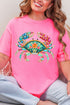 Seaside Sparkle Crab Short Sleeve Relaxed Fit T-Shirt