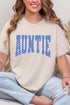 Blue Dot Auntie Short Sleeve Relaxed Fit T-Shirt
