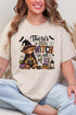 Little Witch Highland Cow Short Sleeve Relaxed Fit T-Shirt
