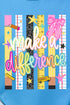 Make A Difference Short Sleeve Relaxed Fit T-Shirt