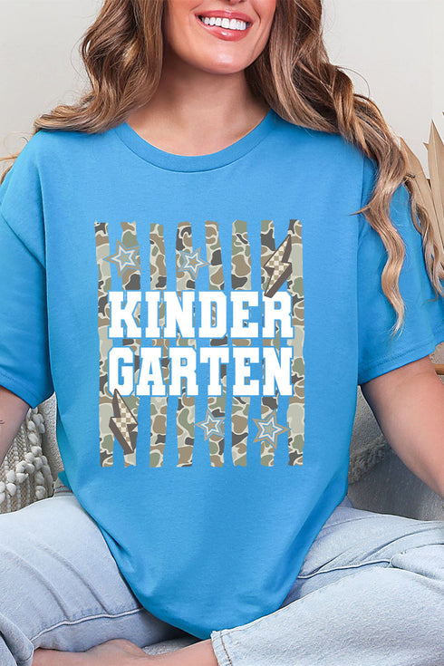 Camo School Era: Pre-K To Fifth Grade Short Sleeve Relaxed Fit T-Shirt *Choose Your Grade