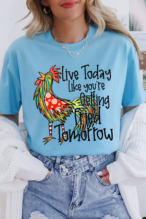 Getting Fried Tomorrow Short Sleeve Relaxed Fit T-Shirt