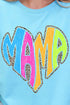 Wild Mama Bright Leopard Short Sleeve Relaxed Fit T-Shirt