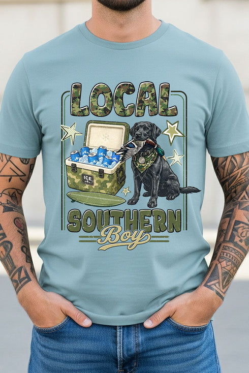 Local Southern Boy Short Sleeve Relaxed Fit T-Shirt