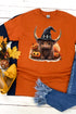Spooky Highland Short Sleeve Relaxed Fit T-Shirt