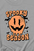 Happy Face Spooky Season Short Sleeve Relaxed Fit T-Shirt