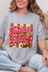 Pink Painted Football & Jesus Short Sleeve Relaxed Fit T-Shirt