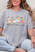 Silly Teachers Goose Parade Short Sleeve Relaxed Fit T-Shirt