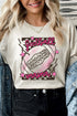 Stars And Bolt Football Mama Short Sleeve Relaxed Fit T-Shirt