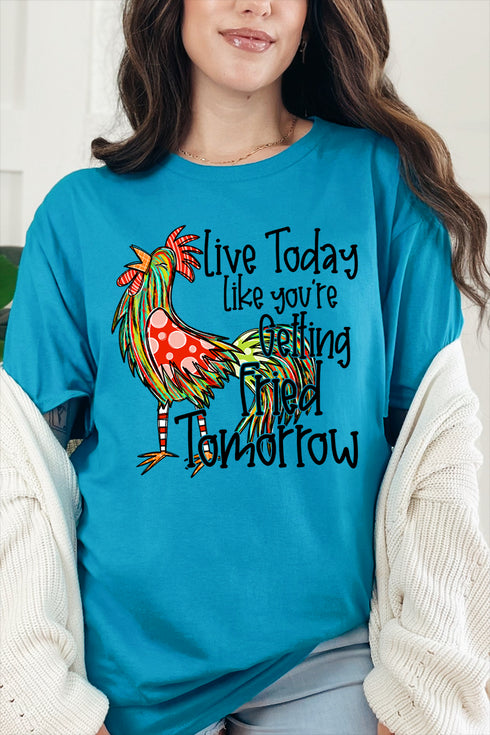 Getting Fried Tomorrow Short Sleeve Relaxed Fit T-Shirt