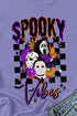 Vibrant Spooky Vibes Short Sleeve Relaxed Fit T-Shirt