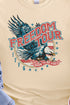 Vintage Freedom Tour Short Sleeve Relaxed Fit T-Shirt