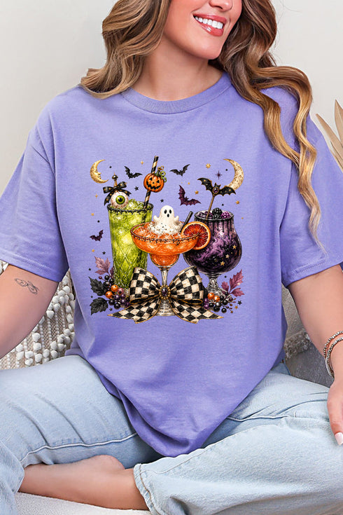 Creepy Cocktails Short Sleeve Relaxed Fit T-Shirt