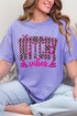 Dotted Witchy Vibes Short Sleeve Relaxed Fit T-Shirt