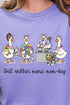 Manic Mom-day Geese Short Sleeve Relaxed Fit T-Shirt