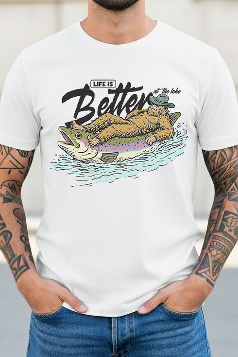 Life Is Better Floatin' Short Sleeve Relaxed Fit T-Shirt