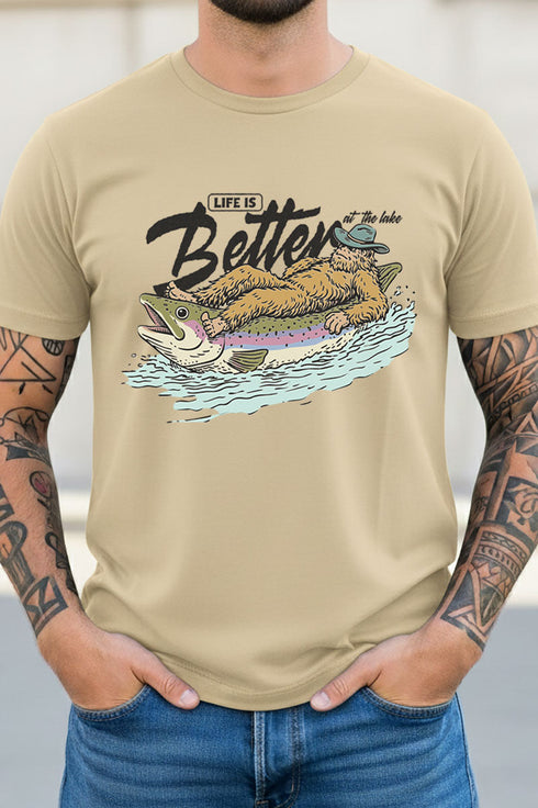 Life Is Better Floatin' Short Sleeve Relaxed Fit T-Shirt
