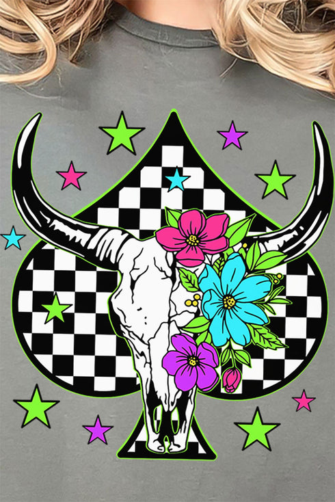 Ace Of Spades Steer Short Sleeve Relaxed Fit T-Shirt