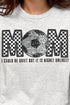 Checkered Soccer Mom Short Sleeve Relaxed Fit T-Shirt
