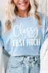 Classy Until First Pitch Short Sleeve Relaxed Fit T-Shirt