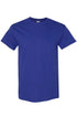 Blue Checkered Game Day Short Sleeve Relaxed Fit T-Shirt