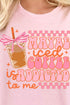 Coquette Iced Coffee Short Sleeve Relaxed Fit T-Shirt