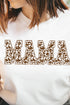 Distressed Brown Cow Mama Short Sleeve Relaxed Fit T-Shirt