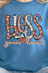 Doodle Bless Your Heart Short Sleeve Relaxed Fit T-Shirt