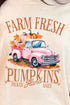 Farm Fresh Pink Pumpkins Short Sleeve Relaxed Fit T-Shirt