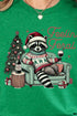 Feelin' Feral Christmas Short Sleeve Relaxed Fit T-Shirt