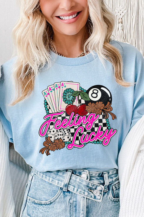 Feeling Lucky Short Sleeve Relaxed Fit T-Shirt
