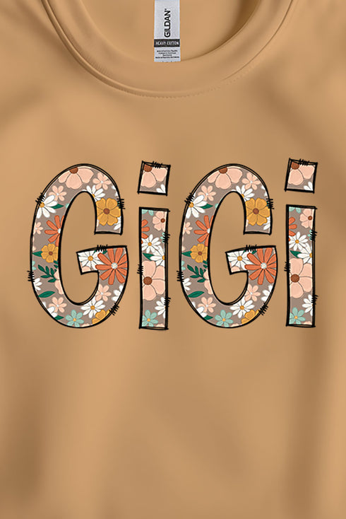 Floral Boho GiGi Short Sleeve Relaxed Fit T-Shirt