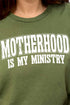 Motherhood Is My Ministry Short Sleeve Relaxed Fit T-Shirt