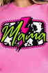 Pink Mama Lightning Short Sleeve Relaxed Fit T-Shirt