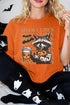 Raccoon Spooky Vibes Short Sleeve Relaxed Fit T-Shirt