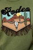 Rodeo Landscape Short Sleeve Relaxed Fit T-Shirt