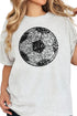 Soccer Faux Sequin Transfer Short Sleeve Relaxed Fit T-Shirt