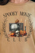 Spooky Movie Club Short Sleeve Relaxed Fit T-Shirt
