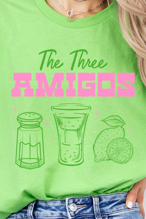 The Three Amigos Short Sleeve Relaxed Fit T-Shirt