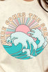 Waves Here Comes The Sun Short Sleeve Relaxed Fit T-Shirt