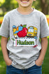 Youth Personalized Back-to-School Name Tag Boy Short Sleeve Relaxed Fit T-Shirt *Enter Kid's Name