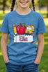 Youth Personalized Back-to-School Name Tag Girl Short Sleeve Relaxed Fit T-Shirt *Enter Kid's Name