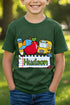 Youth Personalized Back-to-School Name Tag Boy Short Sleeve Relaxed Fit T-Shirt *Enter Kid's Name