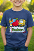 Youth Personalized Back-to-School Name Tag Boy Short Sleeve Relaxed Fit T-Shirt *Enter Kid's Name