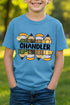 Youth Personalized Camo Pencil Pack Short Sleeve Relaxed Fit T-Shirt *Enter Kid's Name