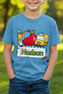 Youth Personalized Back-to-School Name Tag Boy Short Sleeve Relaxed Fit T-Shirt *Enter Kid's Name
