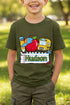 Youth Personalized Back-to-School Name Tag Boy Short Sleeve Relaxed Fit T-Shirt *Enter Kid's Name