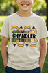Youth Personalized Camo Pencil Pack Short Sleeve Relaxed Fit T-Shirt *Enter Kid's Name