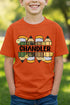 Youth Personalized Camo Pencil Pack Short Sleeve Relaxed Fit T-Shirt *Enter Kid's Name